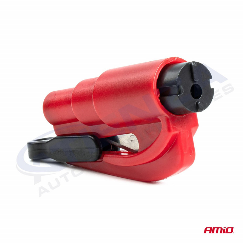 🛠️ Martillo de Emergencia y Cortador de Cinturón 2 en 1: Seguridad Esencial para Conductores | Atienza Auto Distribuciones - Por