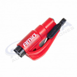 🛠️ Martillo de Emergencia y Cortador de Cinturón 2 en 1: Seguridad Esencial para Conductores | Atienza Auto Distribuciones - Por