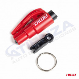 🛠️ Martillo de Emergencia y Cortador de Cinturón 2 en 1: Seguridad Esencial para Conductores | Atienza Auto Distribuciones - Por