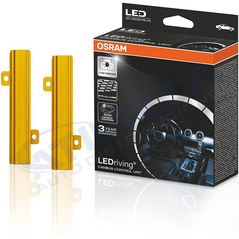 **Osram LEDCBCTRL103: Pack de 2 Resistencias CanBus para Iluminación Automotriz 🚗 | Atienza Auto Distribuciones**