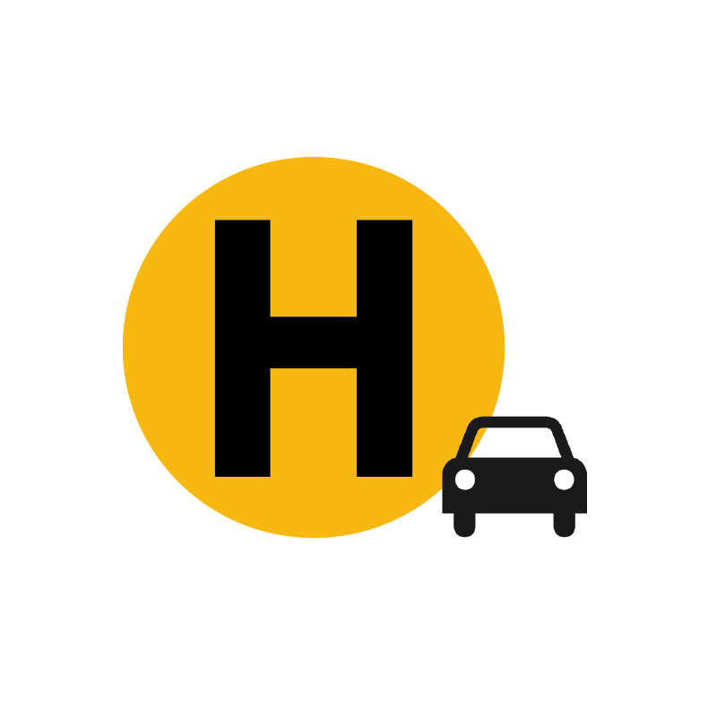 🚗🔖 Distintivo "H" de 60 mm para Vehículos Históricos – Adhesivo Interior para Parabrisas ✅
