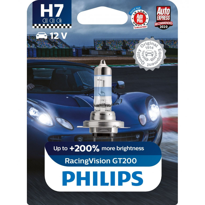 Philips H7 RacingVision GT200 12V 55W – Blister 1