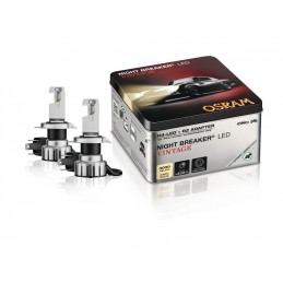 OSRAM Night Breaker LED Vintage H4 + R2 3000K – Pack 2