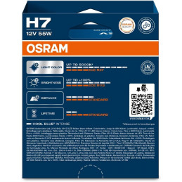 OSRAM H7 Cool Blue Intense NextGen 12V 55W – Pack 2