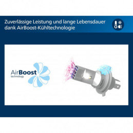 Philips Ultinon Boost Gen2 H4 LED 5800 K – Pack 2
