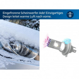 Philips Ultinon Boost Gen2 H4 LED 5800 K – Pack 2