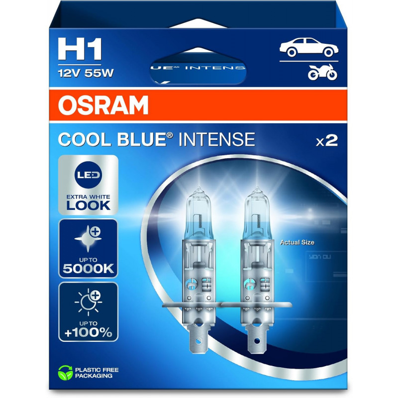 OSRAM H1 Cool Blue Intense NextGen 12V 55W – Pack 2 OSRAM H1 Cool Blue Intense NextGen 12V 55W – Pack 2