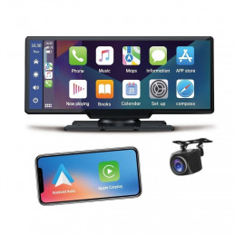 Pantalla Multimedia Universal Steel Mate CarPlay Android Auto